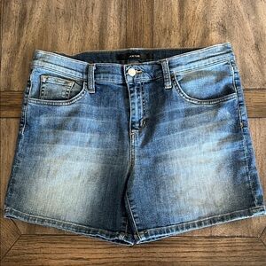 Joe's Jeans Light Blue Distressed Denim Shorts